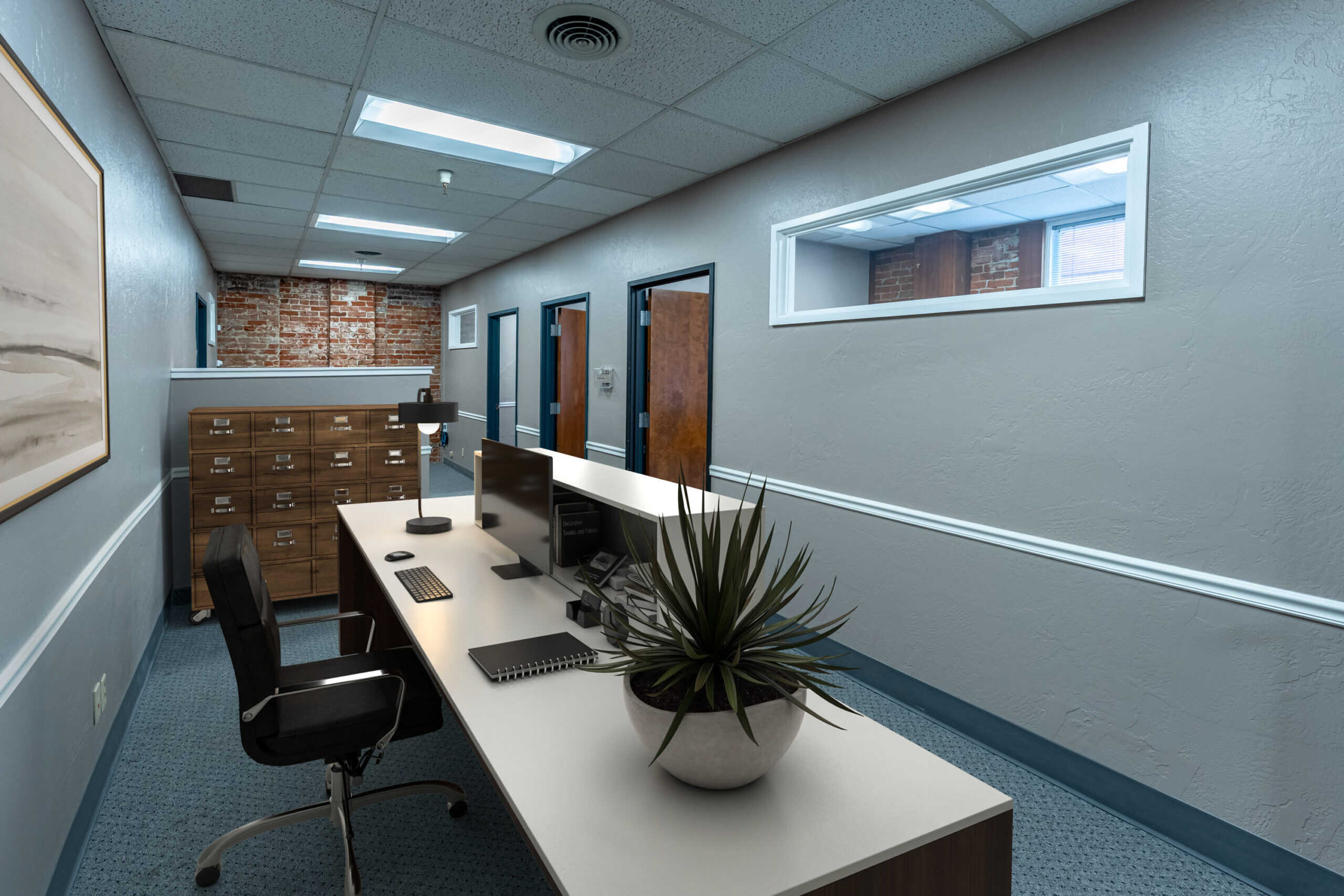 Office interior in the Sonna Building